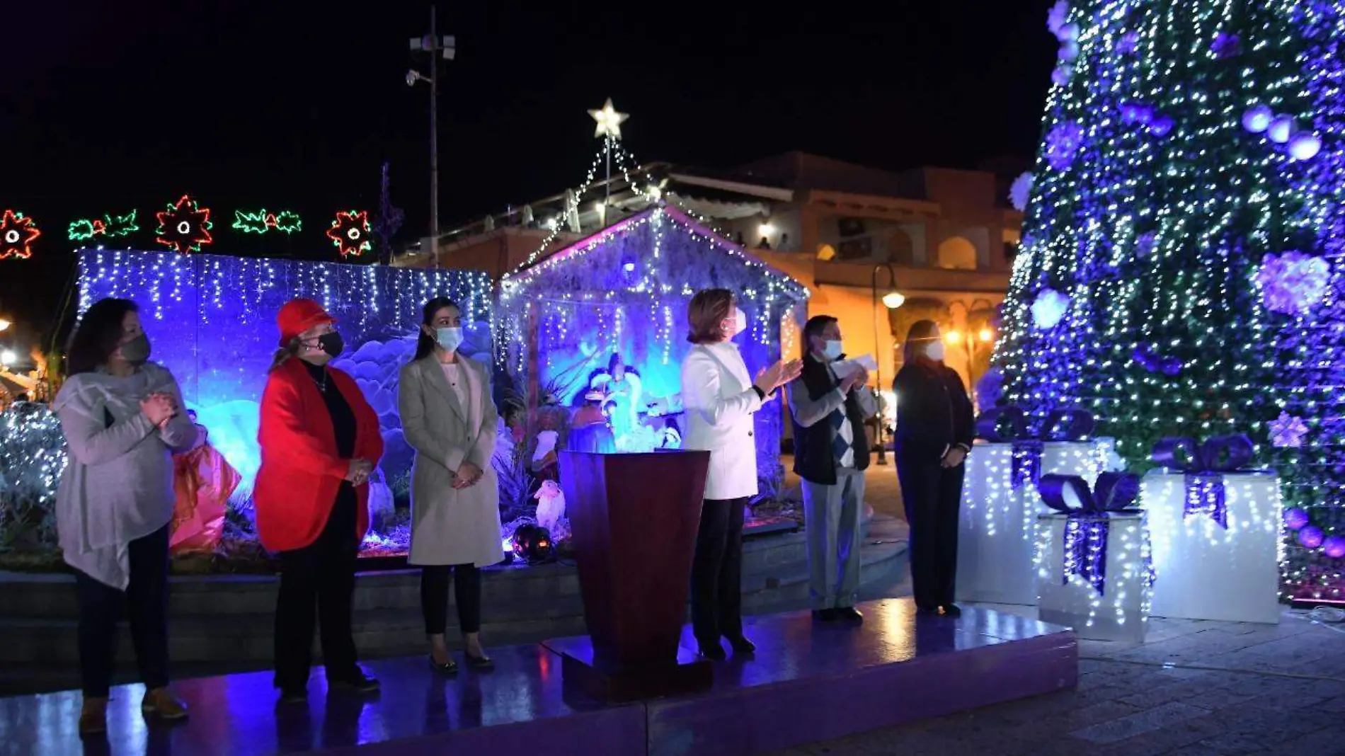 Impulso a las familias a celebrar solo con su núcleo sin exponerse.  Cortesía Gobierno Tequisquiapan.